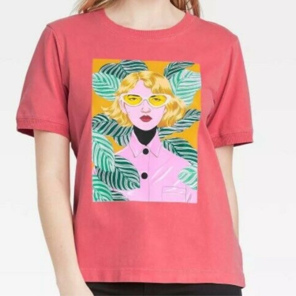 Pink Bijou Karman Target Collection T-Shirt XS and MED